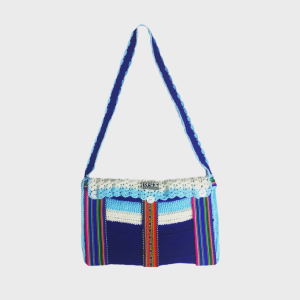 BOLSO AZUL CON CELESTE