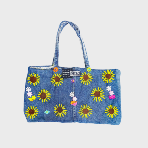 BOLSO JEAN DE GIRASOLES