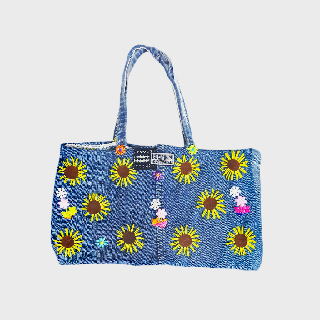 BOLSO JEAN DE GIRASOLES