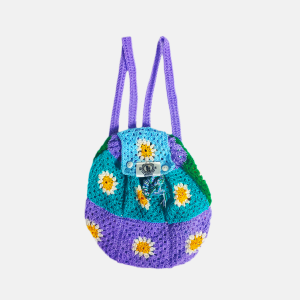 BOLSO DE COLORES TIPO MOCHILA DE GIRASOLES