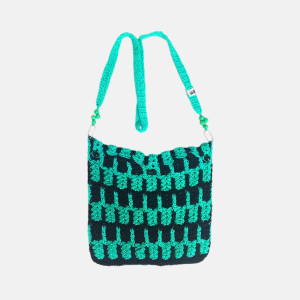 BOLSO LANA TURQUESA