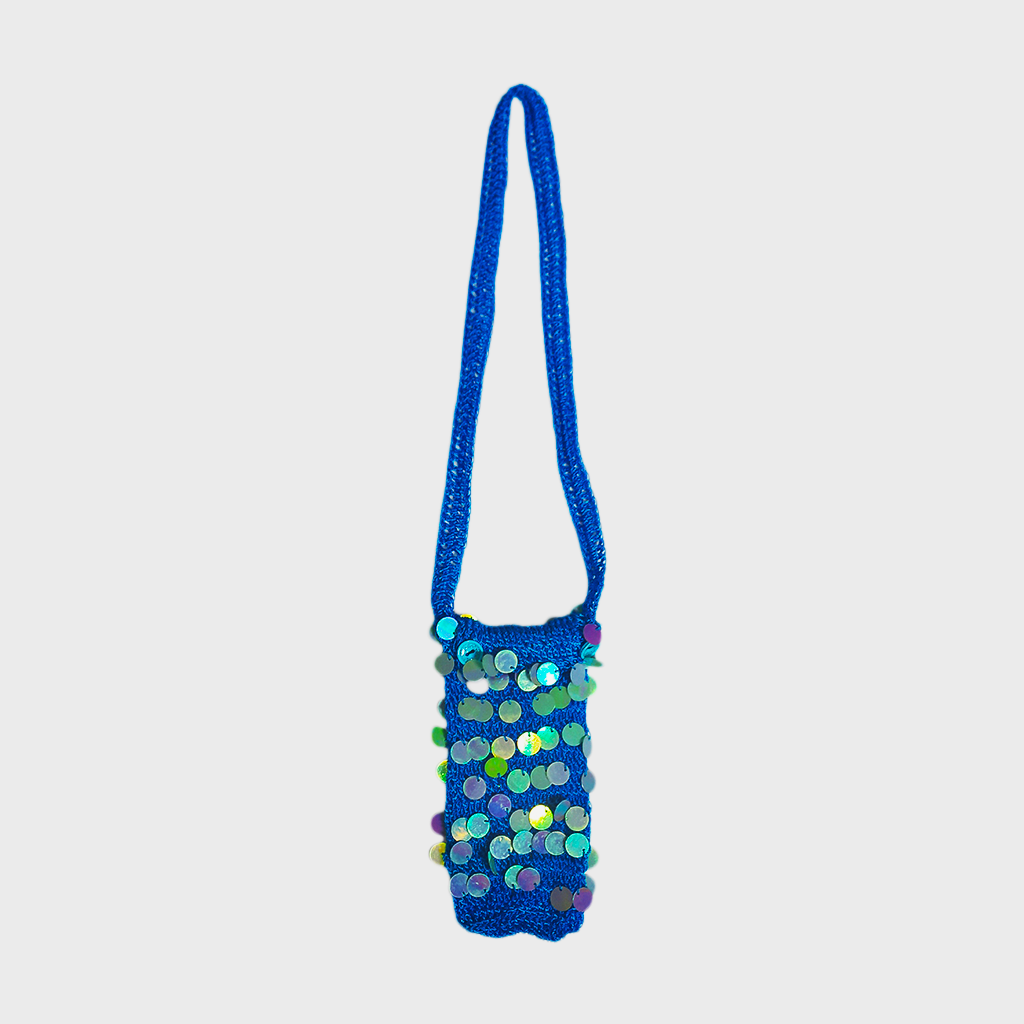 BOLSO CON LENTEJAS CELESTE