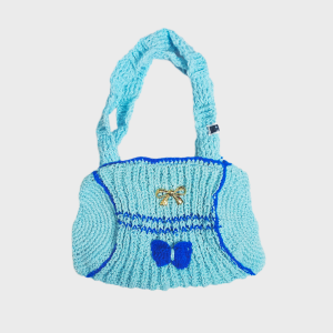 BOLSO DE HOMBRO CELESTE