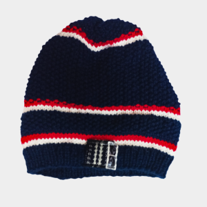 CHULLO AZUL MARINO CON ROJO
