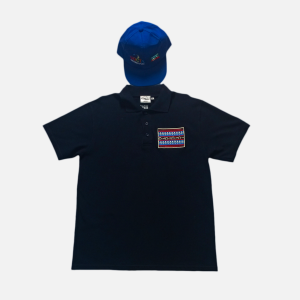 OUTFIT POLO AZUL MARINO + GORRO AZUL