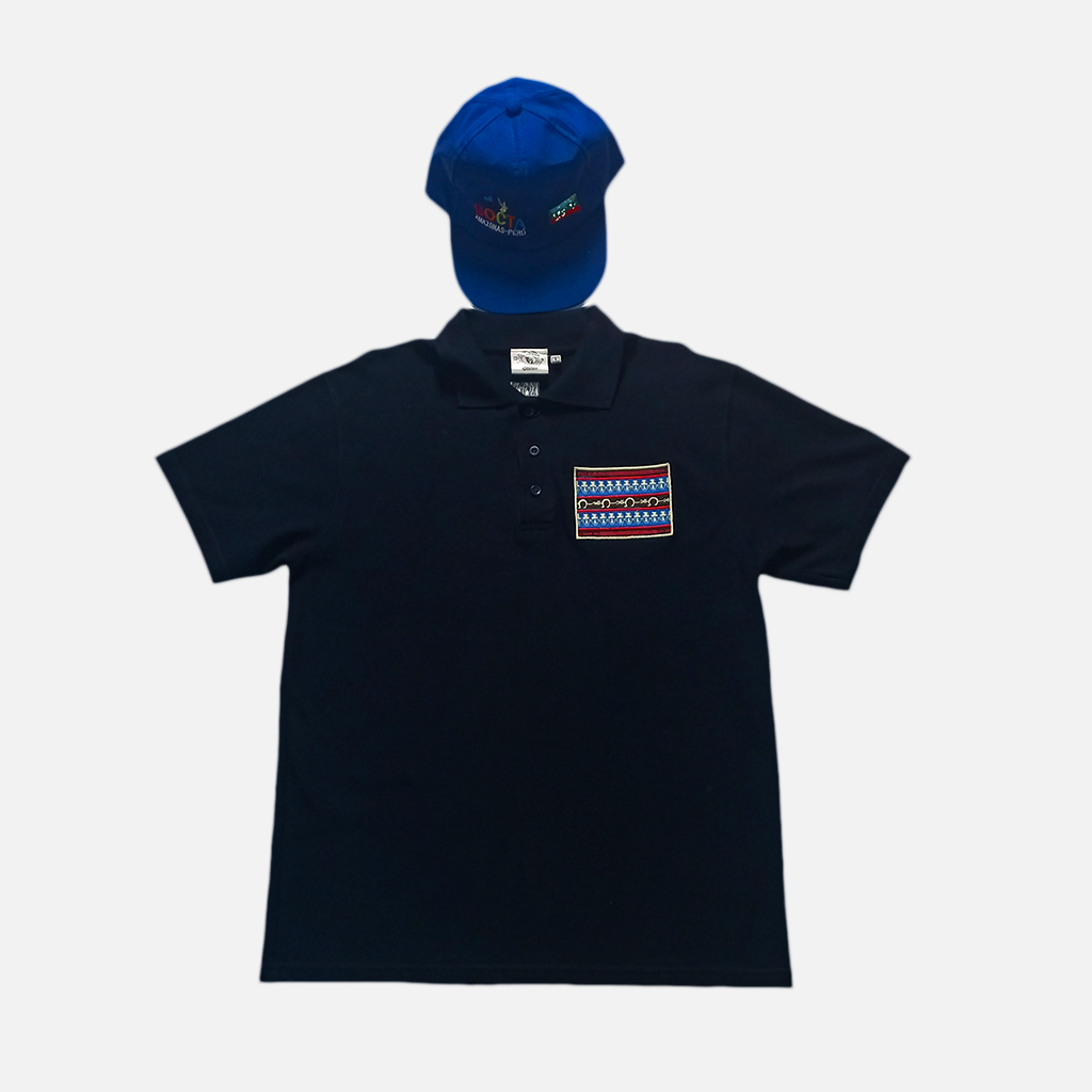 OUTFIT POLO AZUL MARINO + GORRO AZUL