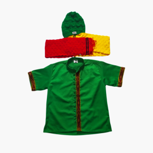 Outfit Verde Camisa + Chalina + Chuyo