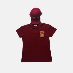 Outfit Vino Tinto Polo + Gorro